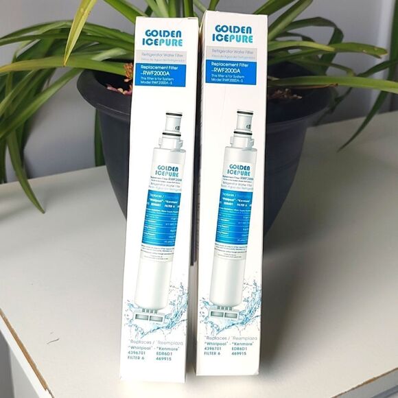 Golden Icepure Fridge Water Filter Replacements - 4396701 Filter 6 EDR6D1 469915 - Picture 4 of 8